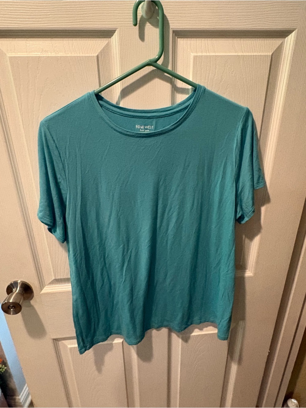 Teal Super Soft Nine West XXL top